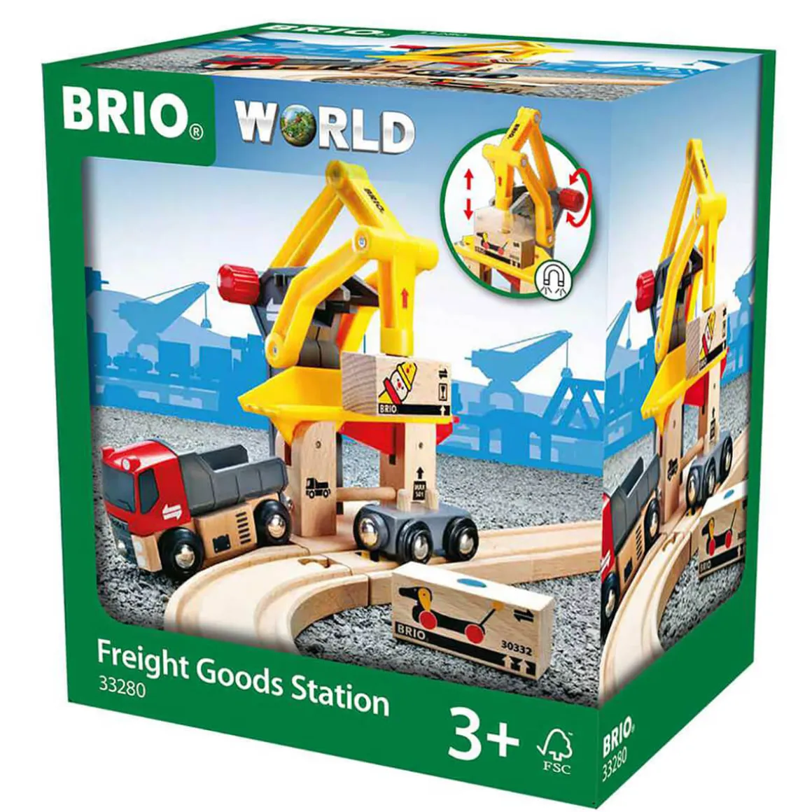 Freight Goods Station by Brio