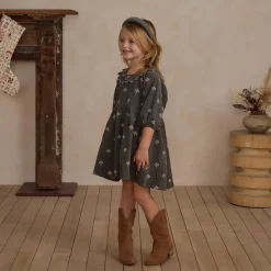 Freya Dress in Forest Floral by Rylee & Cru