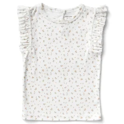 Frill Tee in Fleur Print Sorbet by Soor Ploom - Last Ones In Stock - 10-12 Years