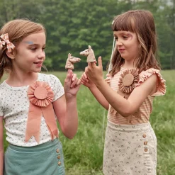 Frill Tee in Gumdrop Stripe by Soor Ploom - Last Ones In Stock - 10-12 Years