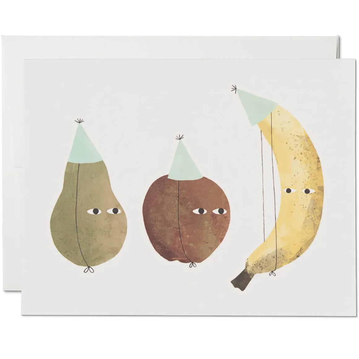 Fruit Party Greetings Card by Red Cap Cards