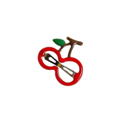 Fruits Mini Enamelled Hair Clips in Various Designs by Hello Sakura
