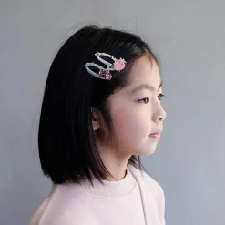 Fruity Floral Clic Clac Hair Clips by Mimi & Lula