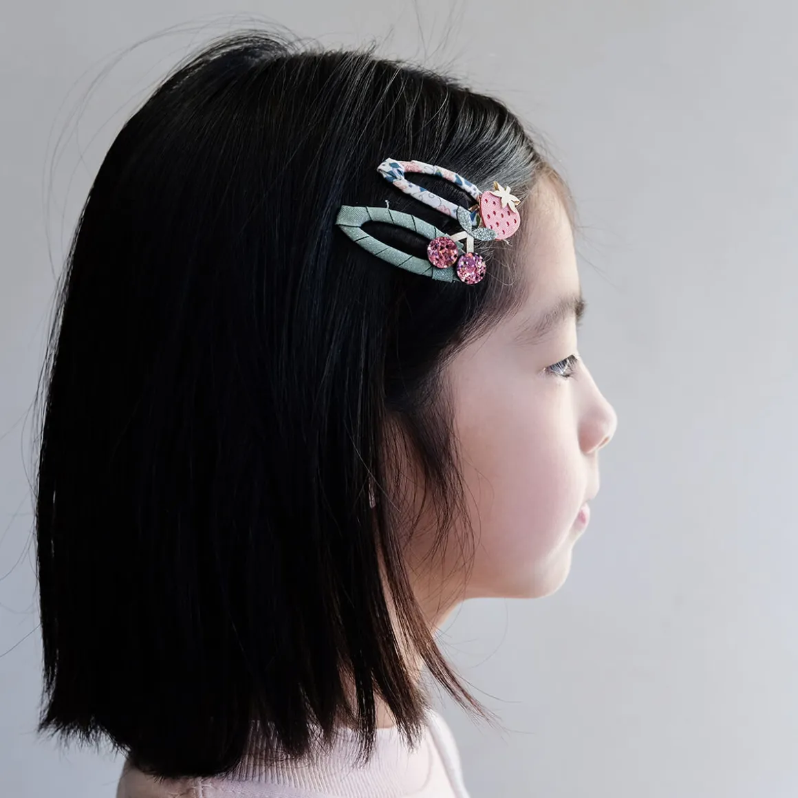 Fruity Floral Clic Clac Hair Clips by Mimi & Lula