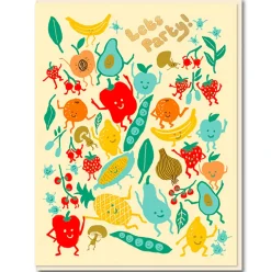 Fruity Party Greetings Card by Emma Cooter for 1973