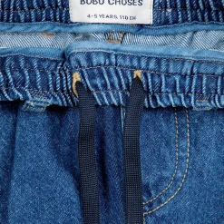 Funny Face Denim Sweatpants by Bobo Choses - Last Ones In Stock - 6-9 Years