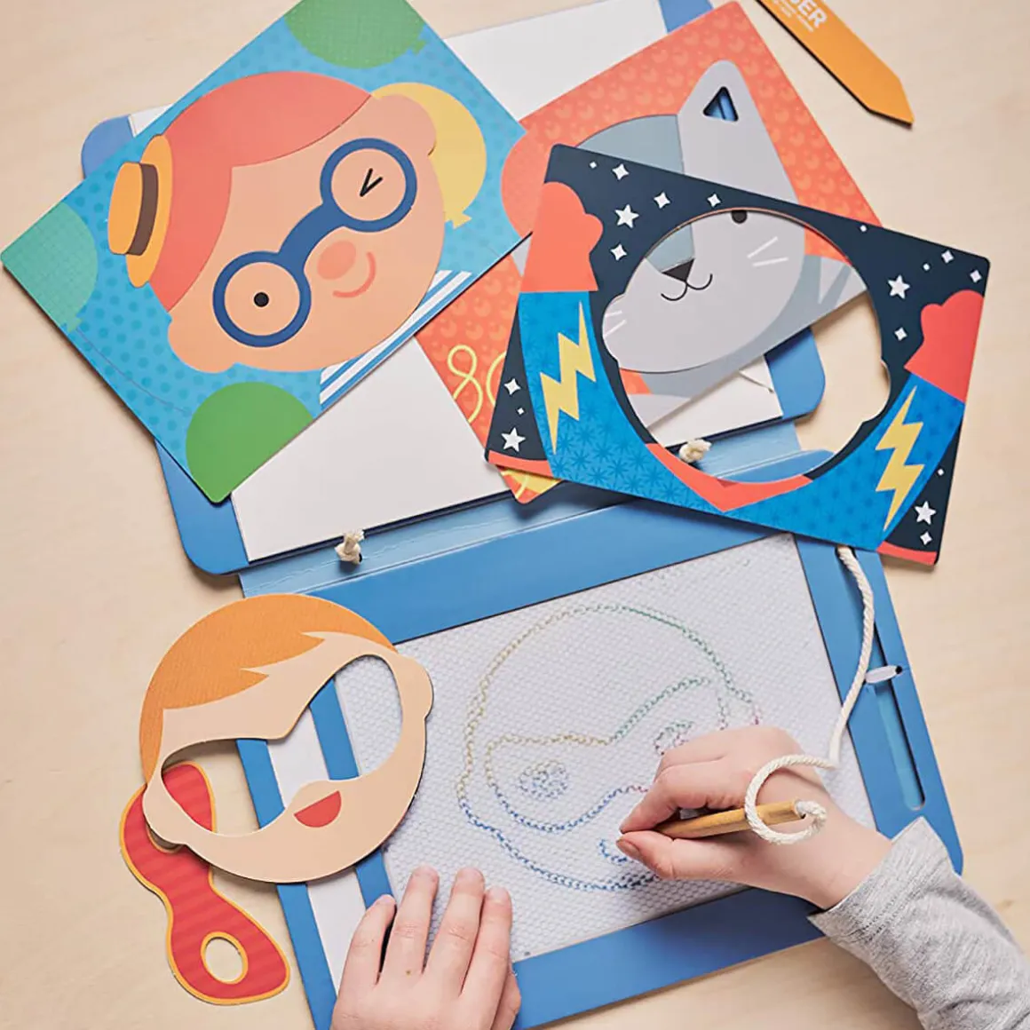 Funny Faces Magic Sketch Board by Petit Collage