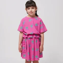 Funny Snail All Over Woven Blouse by Bobo Choses