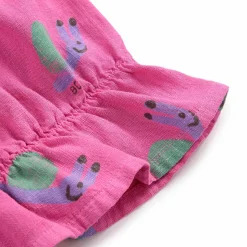 Funny Snail All Over Woven Blouse by Bobo Choses