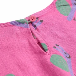 Funny Snail All Over Woven Blouse by Bobo Choses
