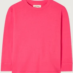 Gamipy Kid's Long Sleeve T Shirt in Hortensia Fluo by American Vintage