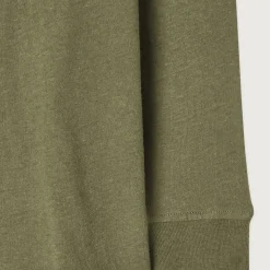 Gamipy Kid's Long Sleeve T Shirt in Vintage Khaki by American Vintage