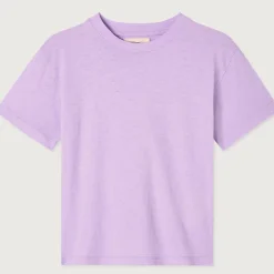 Gamipy Kid's Round Neck T Shirt in Parme Vintage by American Vintage