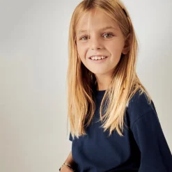 Gamipy Kid's Round Neck T Shirt in Vintage Navy by American Vintage