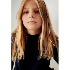 Gamipy Kid's Round Neck T Shirt in Vintage Navy by American Vintage