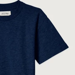 Gamipy Kid's Round Neck T Shirt in Vintage Navy by American Vintage