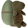 Gantosaurus In An Egg in Forest Green (Medium) by Maileg