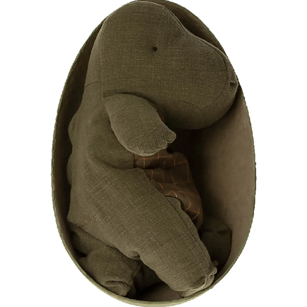 Gantosaurus In An Egg in Forest Green (Medium) by Maileg