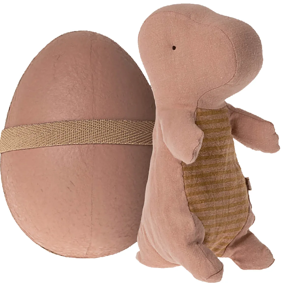 Gantosaurus In An Egg in Old Rose (Small) by Maileg