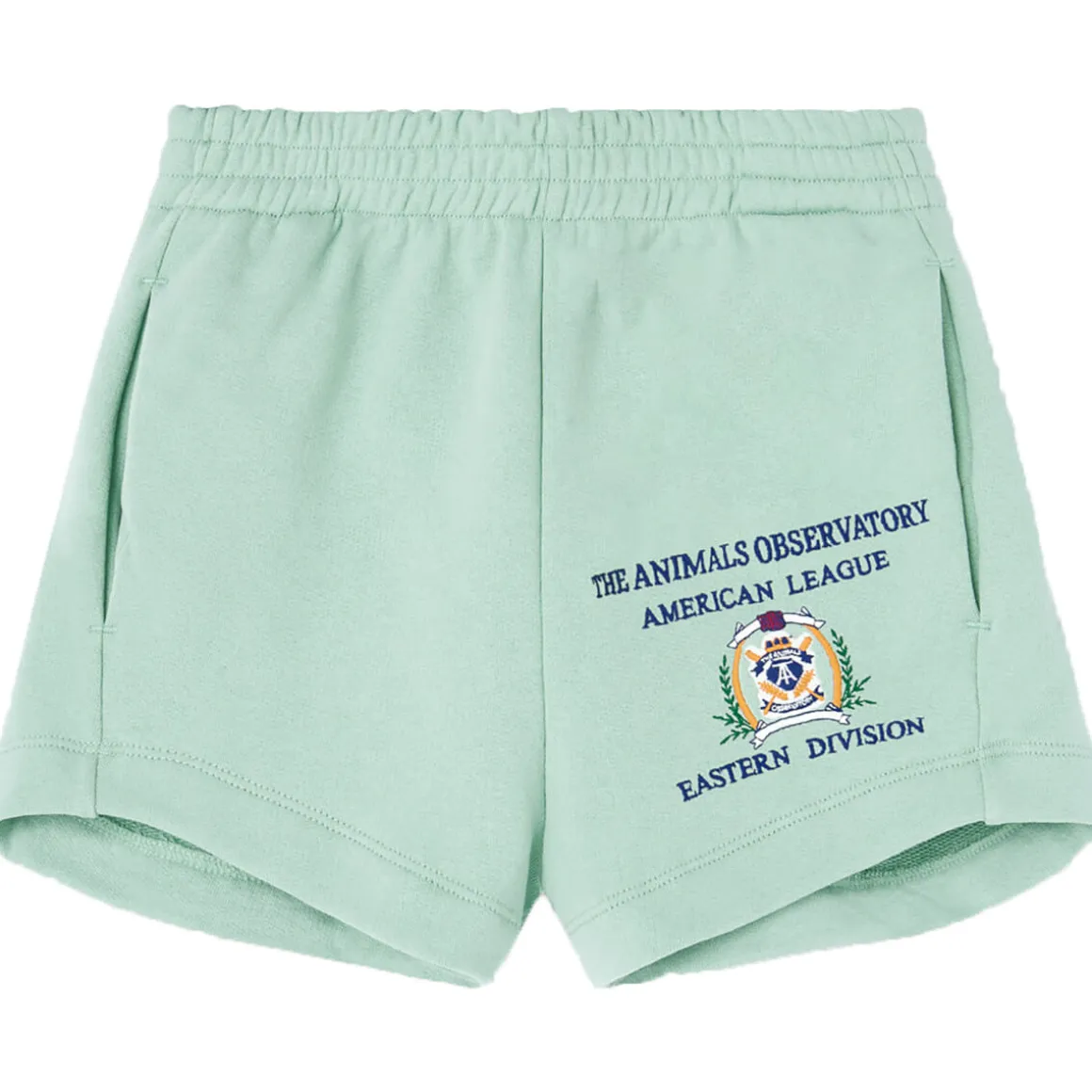 Gardener Kids Shorts in Turquoise by The Animals Observatory - Last One In Stock - 10 Years