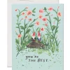 Garden Gnomes Friendship Greetings Card by Red Cap Cards