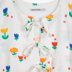 Garden Party Print Tie Dress by Bobo Choses Womenswear