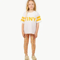 Garden UV Leggings in Papaya by Tinycottons