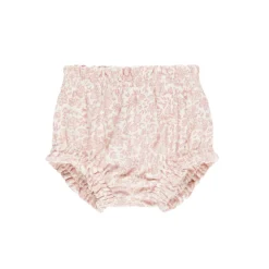 Gathered Bloomer in Pink Blossom by Quincy Mae