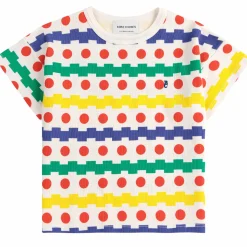 Geometric All Over Waffle T-Shirt by Bobo Choses