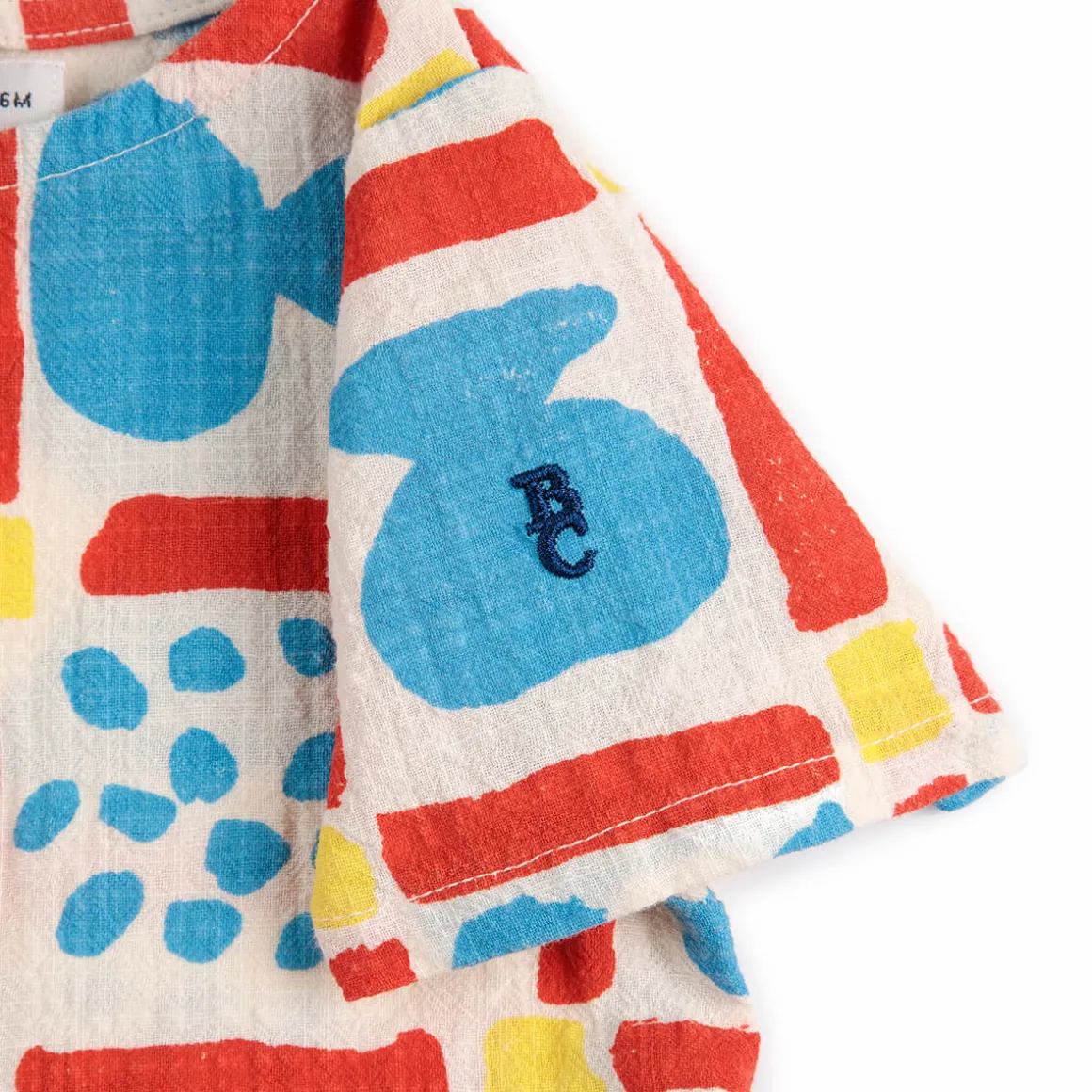 Geometric Game Baby Dress by Bobo Choses
