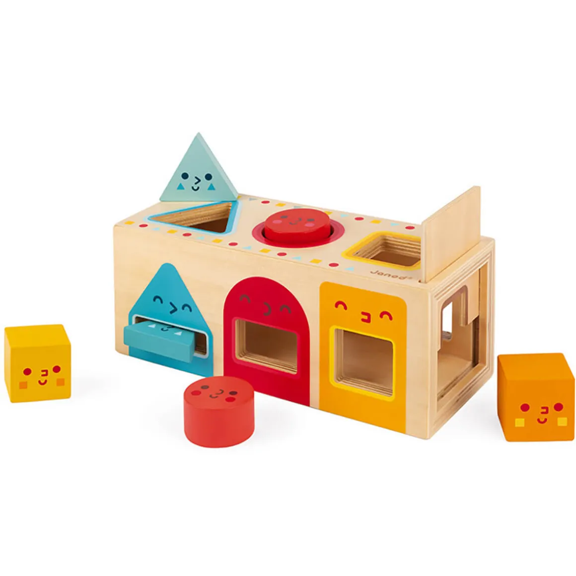 Geometric Shapes Box by Janod