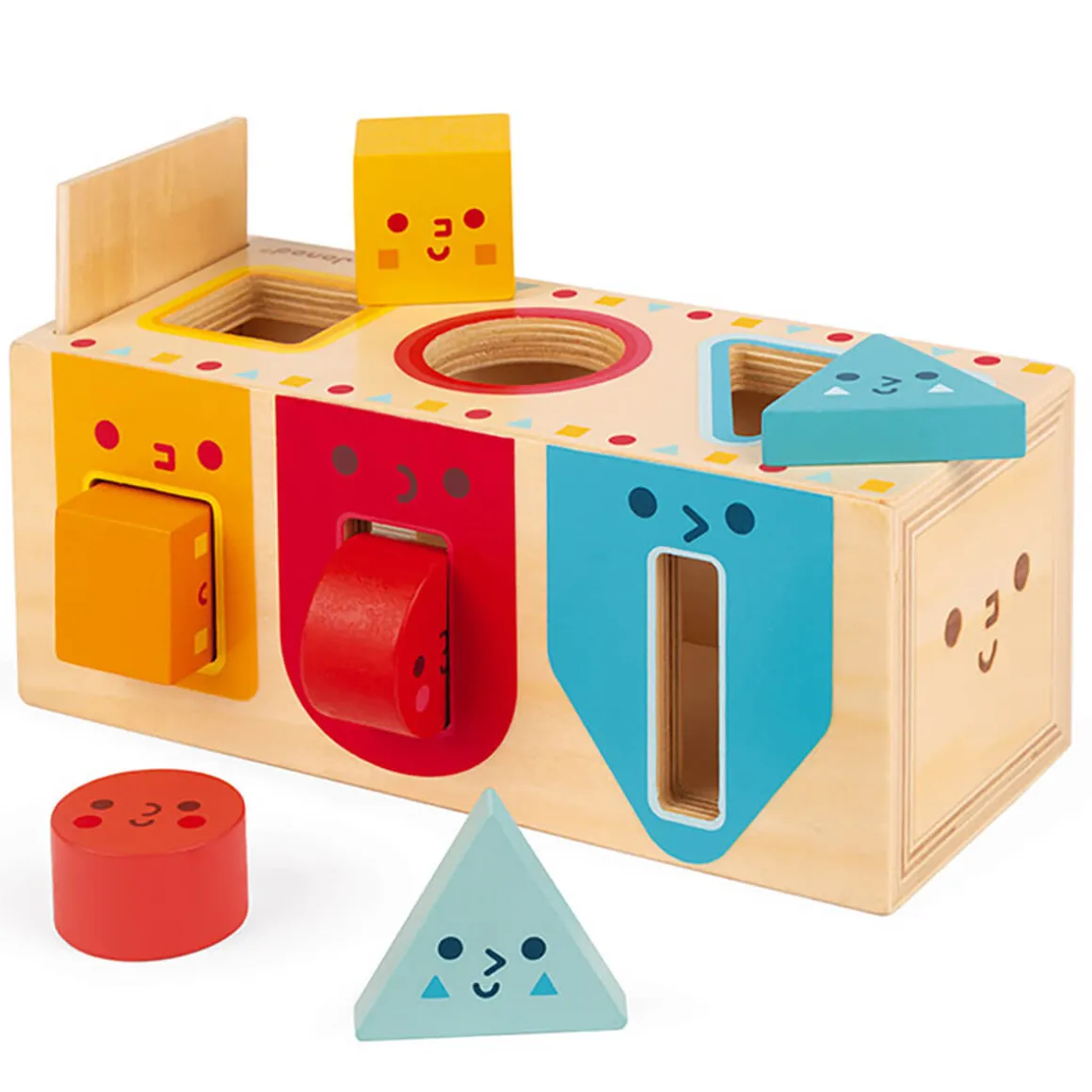 Geometric Shapes Box by Janod