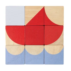 Geo Pattern Cubes by PlanToys