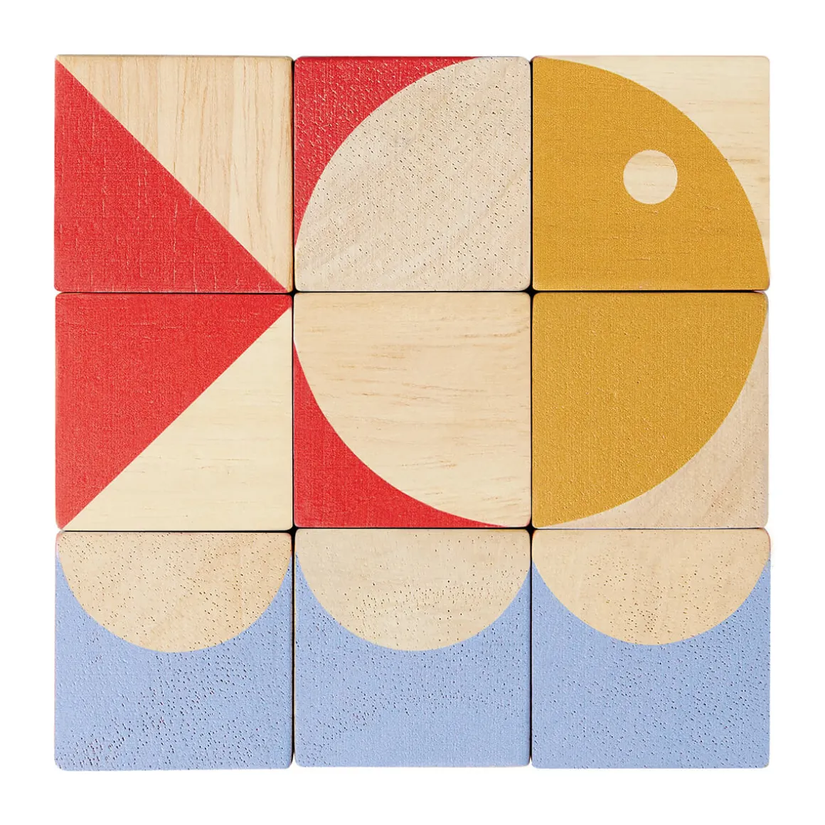 Geo Pattern Cubes by PlanToys