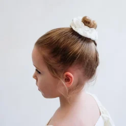 Giant Broderie Anglaise Scrunchie by Mimi & Lula