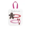 Gingerbread And Candy Cane Hair Clips by Rockahula