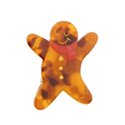 Gingerbread Man Hair Clip by Coucou Suzette