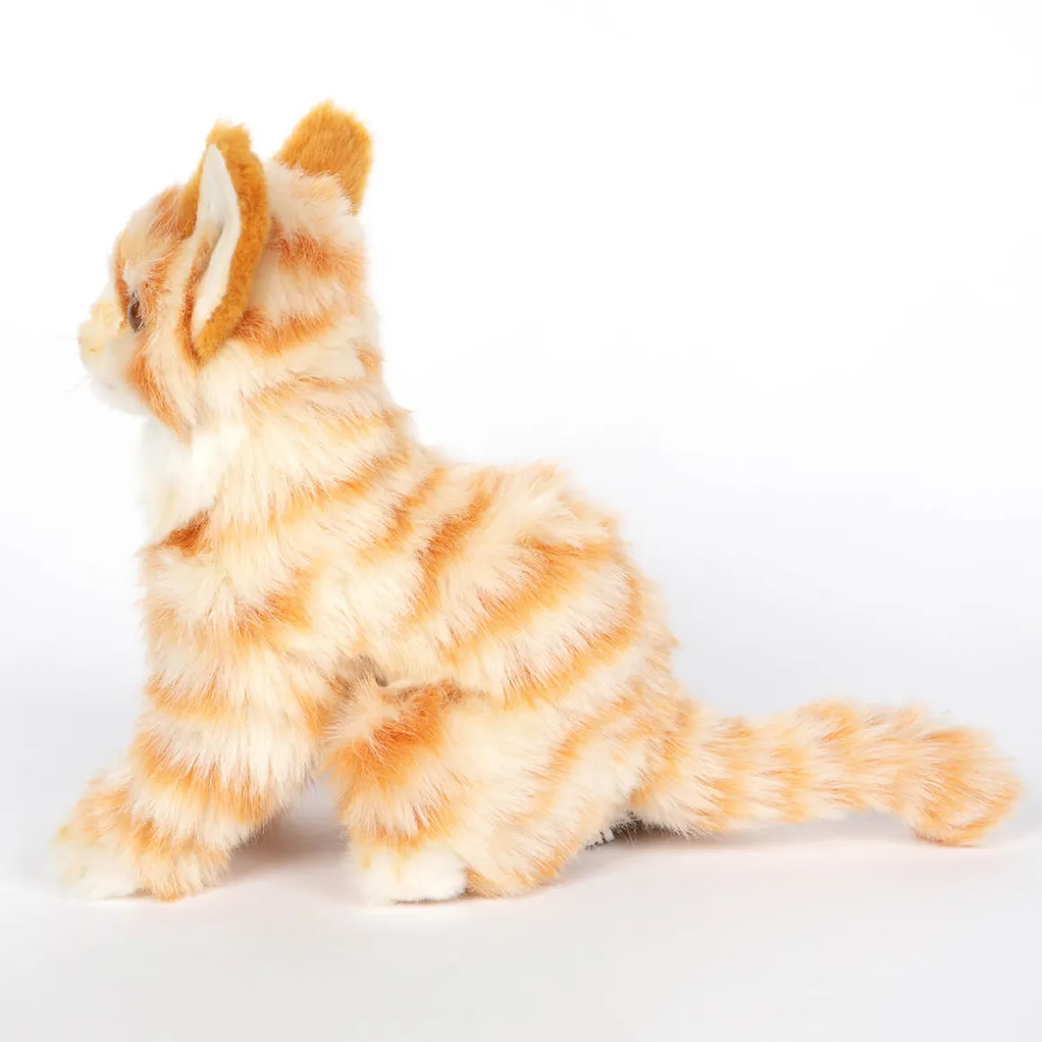 Ginger Jacquard Kitten Sitting (19cm) by Hansa