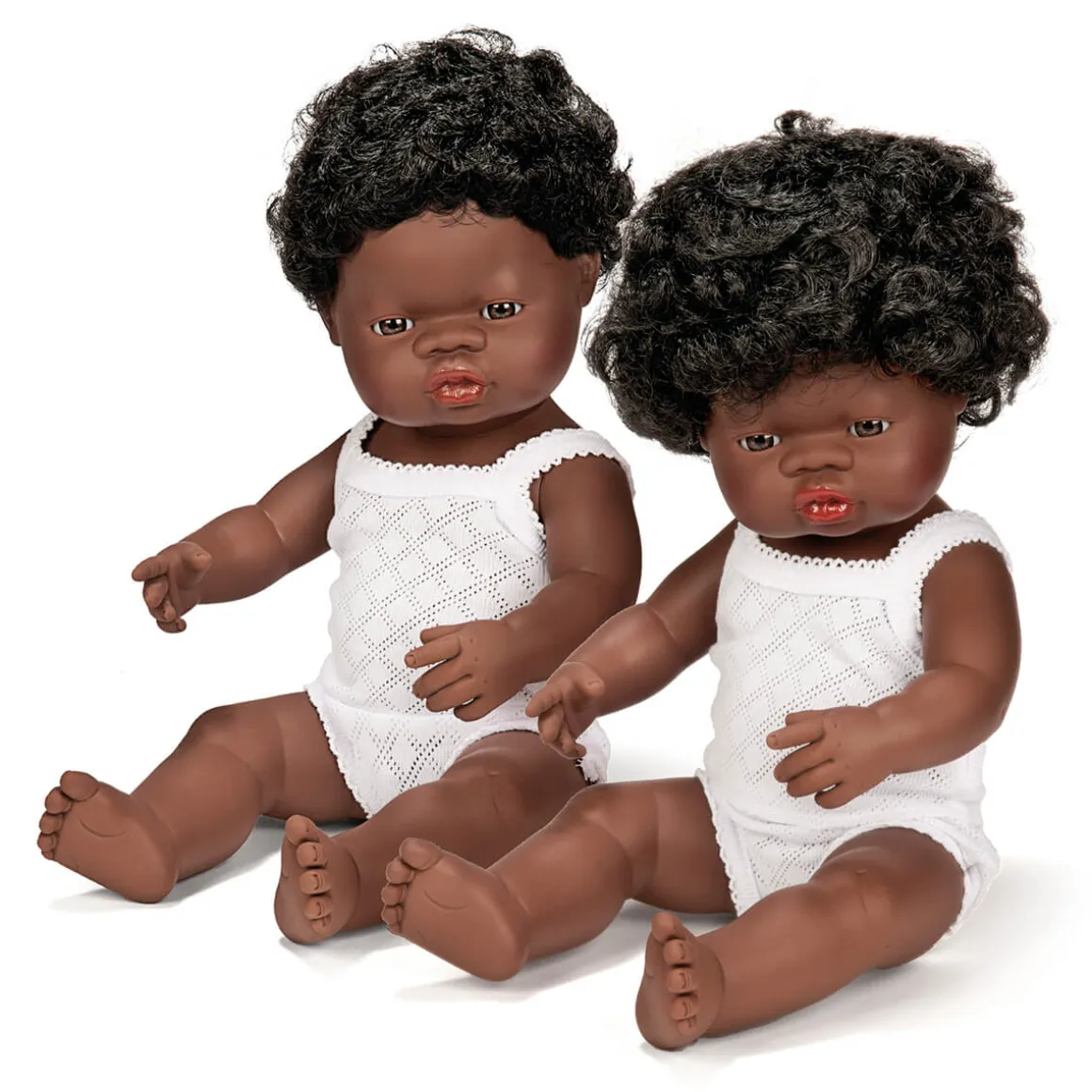 Girl Doll (38cm African) by Miniland