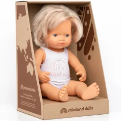 Girl Doll (38cm Caucasian) by Miniland