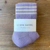Girlfriend Adult Socks in Iris by Le Bon Shoppe