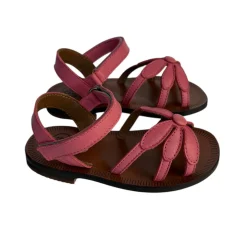 Giulia Flower Sandals in Ombretto Pink by PèPè