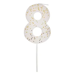 Glitter Number Candles by Meri Meri