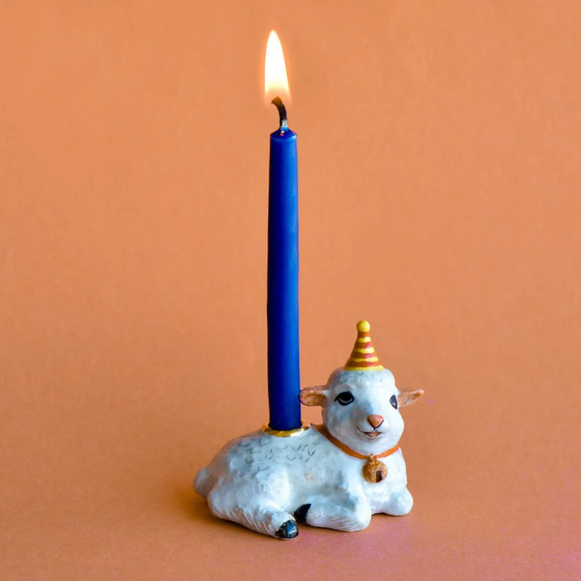 Goat Ceramic Cake Topper by Camp Hollow