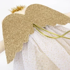 Gold Angel Mouse Christmas Tree Topper by Meri Meri