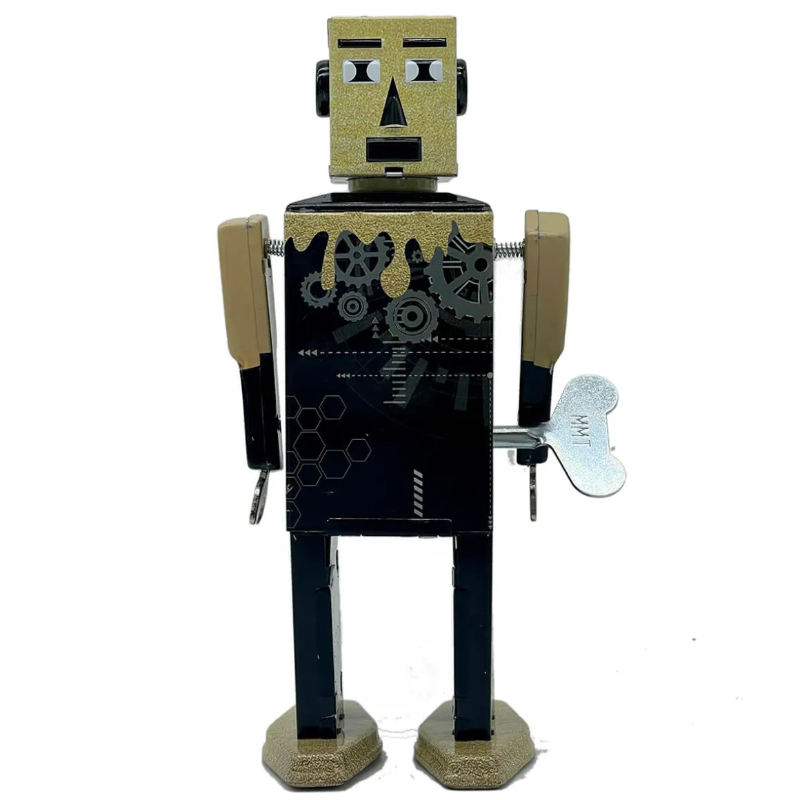 Goldhead Bot Wind Up Tin Robot (Limited Edition) by Mr & Mrs Tin
