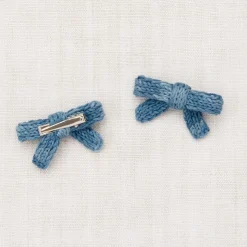 Goldie Bow Set in Blueslate by Misha & Puff
