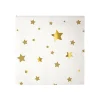 Gold Stars Small Party Napkins by Meri Meri