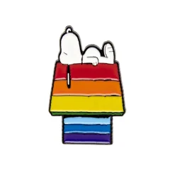 Good Vibes - Rainbow House Pin by Magpie