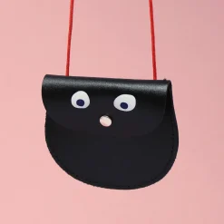 Googly Eye Pocket Purse in Black by Ark Colour Designs